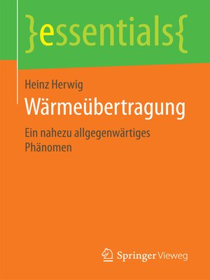 cover image of Wärmeübertragung